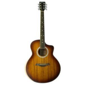 Hertz HZK4123 41-inch Grand Auditorium Acoustic Guitar Koa with Armrest