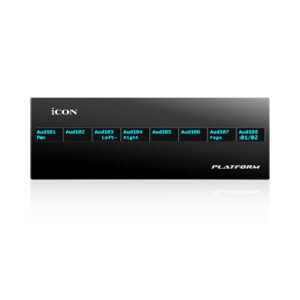 Icon Pro Audio Platform D3 displays for Platform Nano