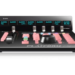 Icon Pro Audio Platform D3 displays for Platform Nano