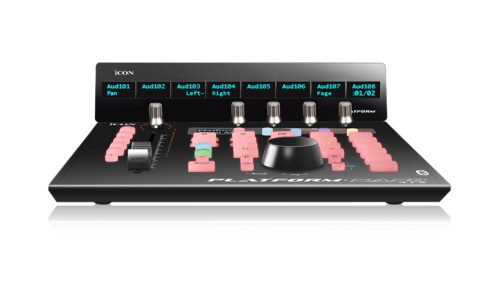 Icon Pro Audio Platform D3 displays for Platform Nano