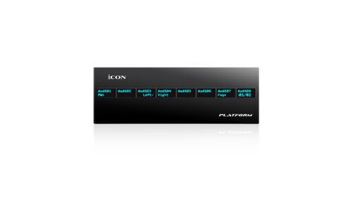 Icon Pro Audio Platform D3 displays for Platform Nano