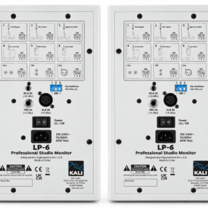 Kali Audio LP-6 1new Kali Audio LP-6 2nd Wave Lone Pine Series 6.5" Studio Monitor White - Pair
