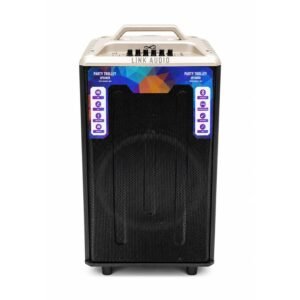 Link Audio Party Karaoke Speaker 1285 With Trolley Link Audio Party Karaoke Speaker 1285 With Trolley