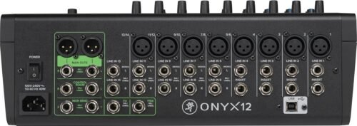 Mackie 12-Channel Premium Analog Mixer with Multi-Track USB. (Onyx12)