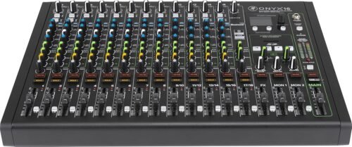 Mackie 16-Channel Premium Analog Audio Mixer with Multi-Track USB (Onyx16)