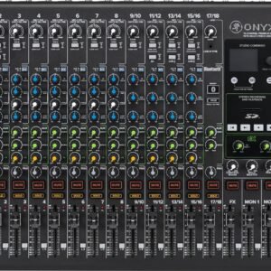 Mackie 16-Channel Premium Analog Audio Mixer with Multi-Track USB (Onyx16)