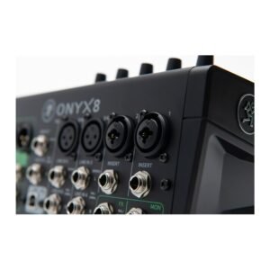 Mackie 8-Channel Premium Analog Mixer with Multi-Track USB (Onyx8). Mackie 8-Channel Premium Analog Mixer with Multi-Track USB (Onyx8).