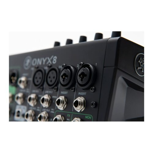 Mackie 8-Channel Premium Analog Mixer with Multi-Track USB (Onyx8). Mackie 8-Channel Premium Analog Mixer with Multi-Track USB (Onyx8).