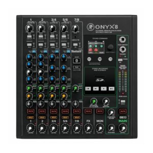 Mackie 8-Channel Premium Analog Mixer with Multi-Track USB (Onyx8). Mackie 8-Channel Premium Analog Mixer with Multi-Track USB (Onyx8)