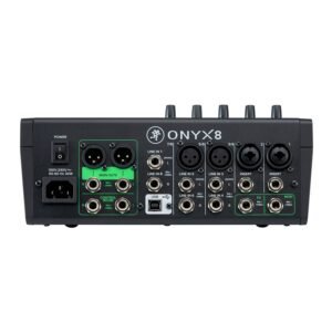 Mackie 8-Channel Premium Analog Mixer with Multi-Track USB (Onyx8). Mackie 8-Channel Premium Analog Mixer with Multi-Track USB (Onyx8).