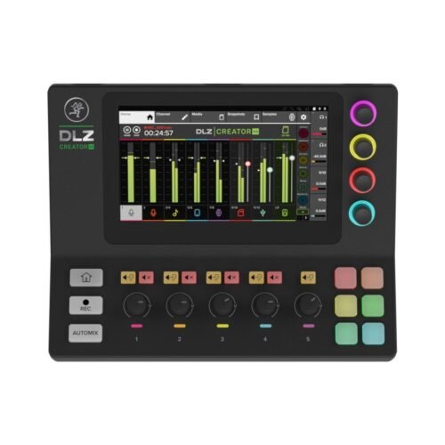 Mackie DLZ Creator XS Compact Adaptative Digital Mixer for Podcasting and Mixer