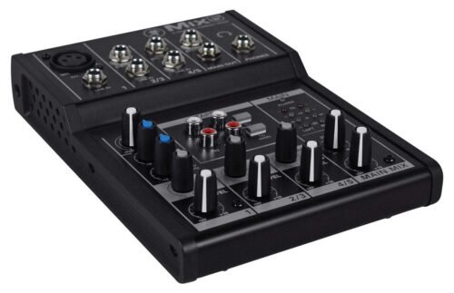 Mackie Mix 5 Compact 5 Channel Analog Audio Mixer Mackie Mix 5 Compact 5 Channel Analog Audio Mixer