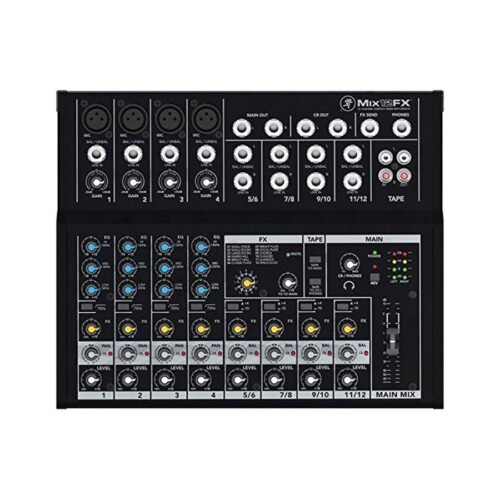 Mackie Mix12FX 12-Channel Compact Mixer with Effects