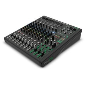 Mackie ProFX12v3+ 12-Channel Analog Mixer With Enhanced FX, USB Recording Modes and Bluetooth