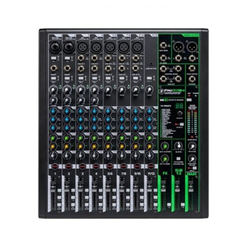 Mackie ProFX12v3 12-Channel Professional Analog Mixer With USB
