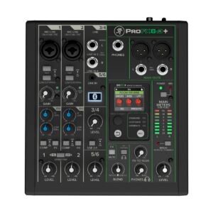 Mackie ProFX6v3+ 6-Channel Analog Mixer Mackie ProFX6v3+ 6-Channel Analog Mixer