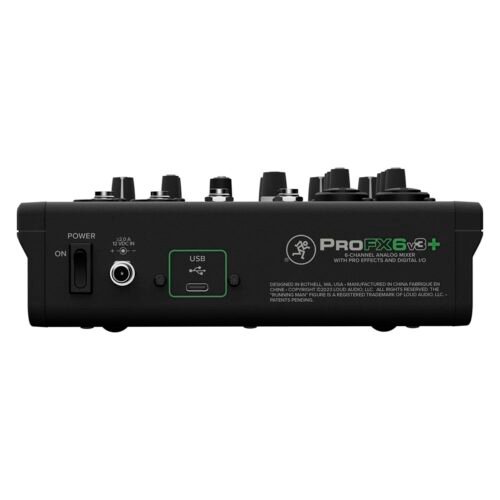 Mackie ProFX6v3+ 6-Channel Analog Mixer Mackie ProFX6v3+ 6-Channel Analog Mixer
