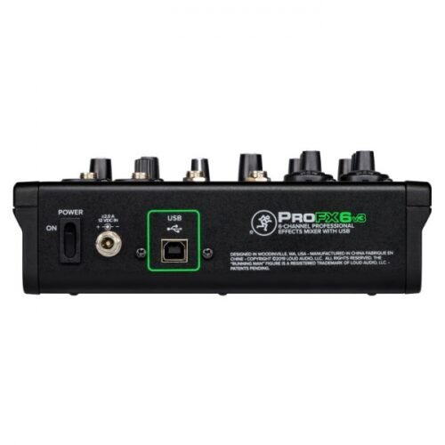 Mackie ProFX6v3 6-Channel Professional USB Mixer