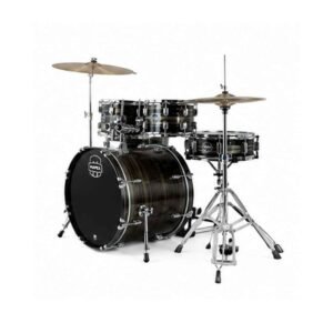 Mapex Comet 5-Pcs Hybrid Acoustic Drum Set CM5295FTCFJ Brown Wood Grain With Cymbals 14-16-20