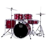 Mapex Comet 5-Pcs Hybrid Acoustic Drum Set CM5295FTCIR-SC Indigo Red With Cymbals 14-16-20 Mapex Comet 5-Pcs Hybrid Acoustic Drum Set CM5295FTCIR-SC Indigo Red With Cymbals 14-16-20
