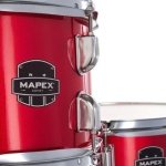 Mapex Comet 5-Pcs Hybrid Acoustic Drum Set CM5295FTCIR-SC Indigo Red With Cymbals 14-16-20 Mapex Comet 5-Pcs Hybrid Acoustic Drum Set CM5295FTCIR-SC Indigo Red With Cymbals 14-16-20