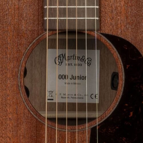 Martin 000 Jr E Sapele Electro Acoustic Guitar 11Y25000JRE - Medium Cherry Satin