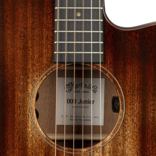 Martin 000C Jr E StreetMaster Electro Acoustic Guitar 11Y25000CJRE - Dark Mahogany 2 Martin D Jr E StreetMaster Electro Acoustic Guitar - Mahogany 11Y25DJRE