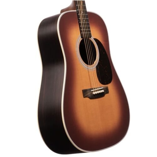 Martin D-28 Satin Amberburst Dreadnought Acoustic Guitar 10D28SATIN-Z-002 With Case