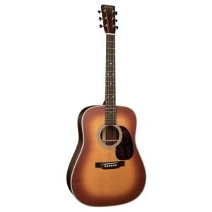 Martin D-28 Satin Amberburst Dreadnought Acoustic Guitar 10D28SATIN-Z-002 With Case