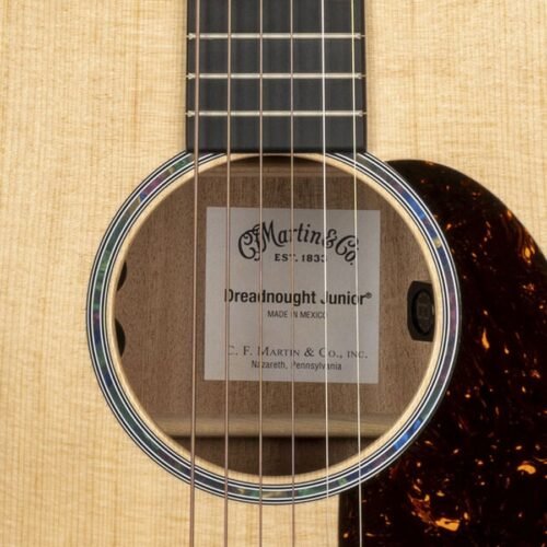 Martin D Jr E Dreadnought Electro Acoustic Guitar 11Y25DJRE - Natural