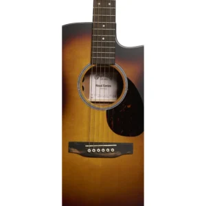 Martin OMC-10E Modern Burst Road Serie 6 String Electro Acoustic Guitar