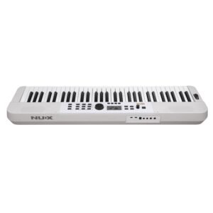 NUX NEK-110 61-Keys Portable Keyboard - White 2 NUX NEK-110 61-Keys Portable NUX - White
