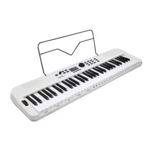 NUX NEK-110 61-Keys Portable Keyboard - White 3 NUX NEK-110 61-Keys Portable NUX - White