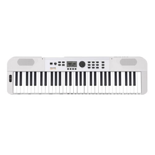NUX NEK-110 61-Keys Portable Keyboard - White