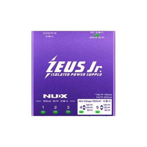 NUX NIP-Z6 Zeus Jr Isolated Power Supply for Guitar Pedals