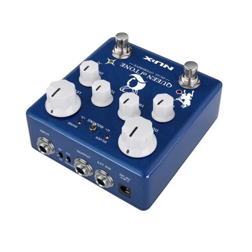 Nux Queen of Tone Dual Overdrive in a Stompbox NDO-6 2 Nux Queen of Tone Dual Overdrive in a Stompbox NDO-6