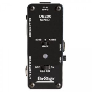 Onstage stand TMP-DB200 Mini DI Box