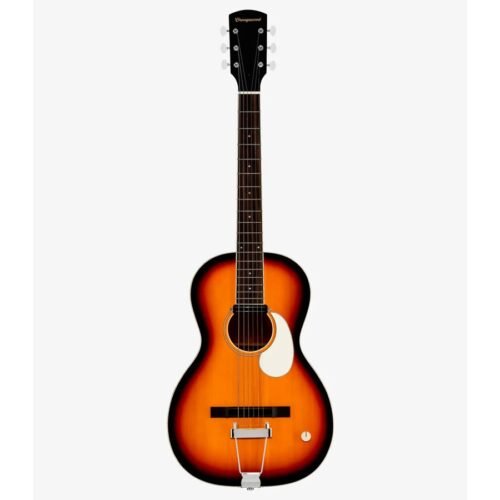 Orangewood Juniper Live Rubber Bridge Parlor Acoustic Guitar - 3-Tone Sunburst Satin Orangewood Juniper Live Rubber Bridge Parlor Acoustic Guitar - 3-Tone Sunburst Satin