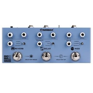 SORAN Go Rig II Multi Effects Pedal, Electric Guitar Stompbox SORAN Go Rig II Multi Effects Pedal, Electric Guitar Stompbox