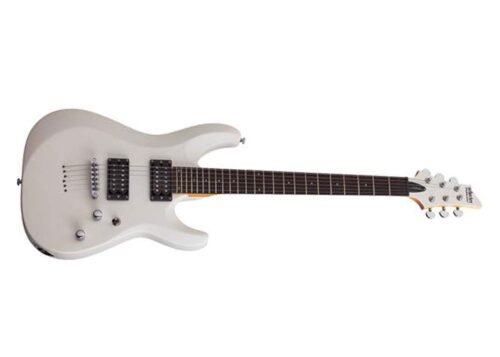Schecter 432 C-6 Deluxe Solid-Body Electric Guitar, Satin White 3 Schecter 432 C-6 Deluxe Solid-Body Electric Guitar, Satin White