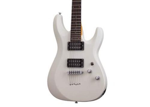 Schecter 432 C-6 Deluxe Solid-Body Electric Guitar, Satin White 4 Schecter 432 C-6 Deluxe Solid-Body Electric Guitar, Satin White