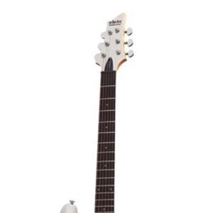 Schecter 432 C-6 Deluxe Solid-Body Electric Guitar, Satin White 5 Schecter 432 C-6 Deluxe Solid-Body Electric Guitar, Satin White