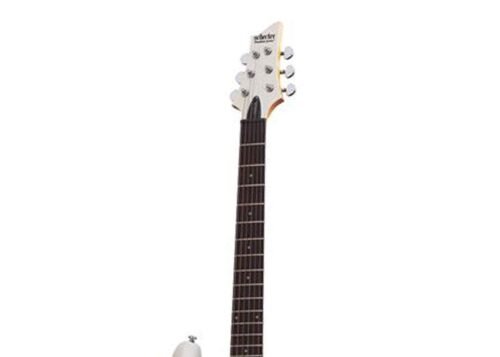 Schecter 432 C-6 Deluxe Solid-Body Electric Guitar, Satin White 5 Schecter 432 C-6 Deluxe Solid-Body Electric Guitar, Satin White