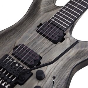 Schecter C-1 FR Apocalypse Electric Guitar With Gig Bag - Rusty Grey 1301 3 Schecter C-1 FR Apocalypse Electric Guitar With Gig Bag - Rusty Grey 1301