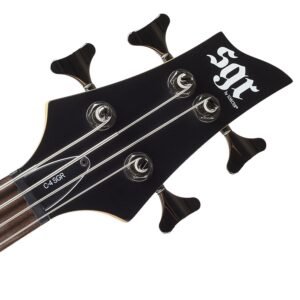 Schecter C-4 SGR WSN 4-String Bass Guitar - Walnut Satin 4 Schecter C-4 SGR WSN 4-String Bass Guitar - Walnut Satin