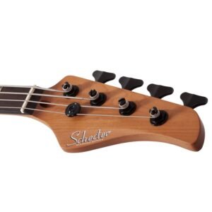 Schecter C-4 Standard 4-String Bass Guitar 3970 - Tobacco Burl