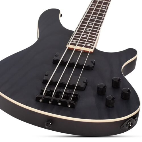 Schecter C-4 Standard 4-String Bass Guitar 3971 - Charcoal Satin 2 Schecter C-4 Standard 4-String Bass Guitar 3971 - Charcoal Satin