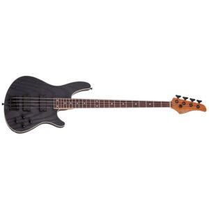 Schecter C-4 Standard 4-String Bass Guitar 3971 - Charcoal Satin