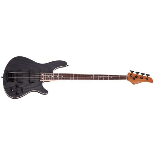 Schecter C-4 Standard 4-String Bass Guitar 3971 - Charcoal Satin Schecter C-4 Standard 4-String Bass Guitar 3971 - Charcoal Satin