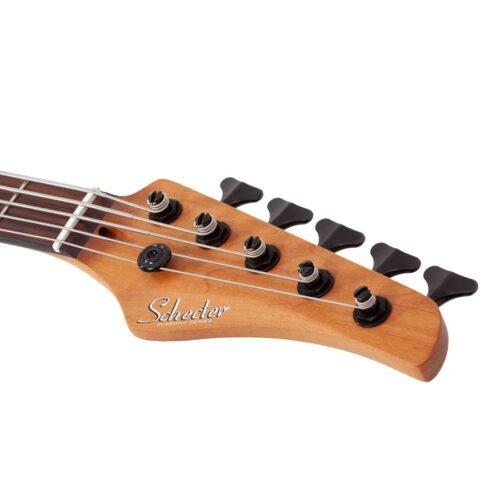 Schecter C-5 Standard 5-String Bass Guitar - Tobacco Burl 3972 6 Schecter C-5 Standard 5-String Bass Guitar - Tobacco Burl 3972